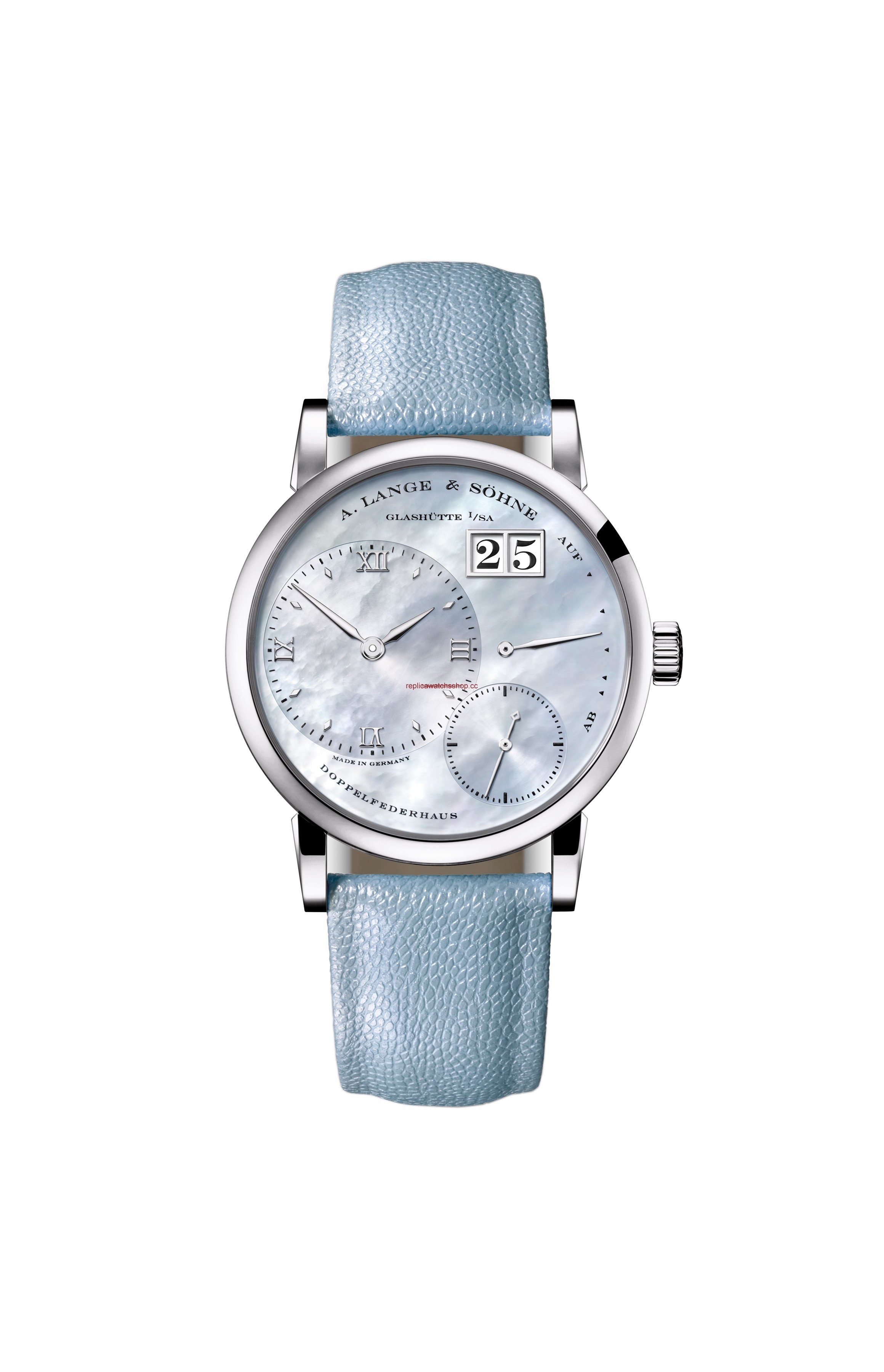 A. Lange & Sohne Kleine Lange 1 White Gold Blue Mother of Pearl (113.043) A. Lange & Sohne Kleine Lange 1 White Gold Blue Mother of Pearl (113.043)
