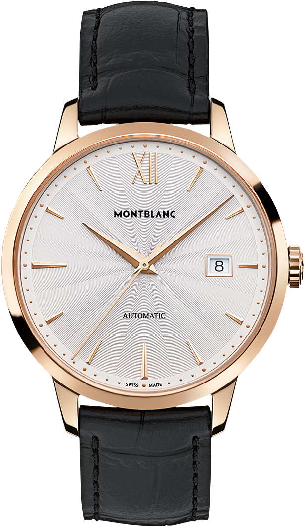 Montblanc Heritage Spirit Date Automatic 39mm Red Gold Guilloche (113705) Montblanc Heritage Spirit Date Automatic 39mm Red Gold Guilloche (113705)