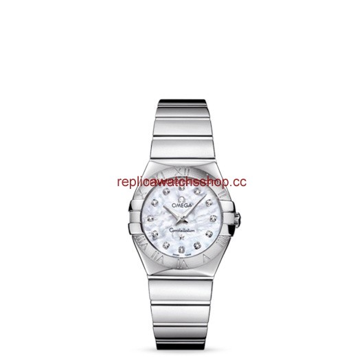 Omega Constellation 27mm Quartz Polished MOP (123.10.27.60.55.002)