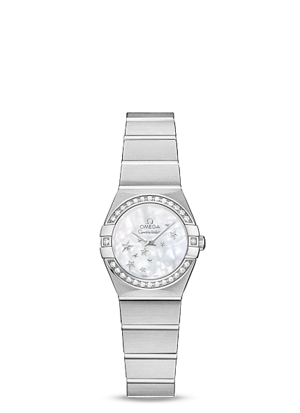 Omega Constellation 24mm Quartz Diamond Bezel / Stars (123.15.24.60.05.003) Omega Constellation 24mm Quartz Diamond Bezel / Stars (123.15.24.60.05.003)