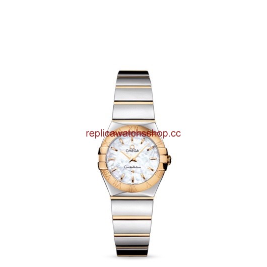 Omega Constellation 24mm Quartz Polished Two Tone / MOP (123.20.24.60.05.004) Omega Constellation 24mm Quartz Polished Two Tone / MOP (123.20.24.60.05.004)