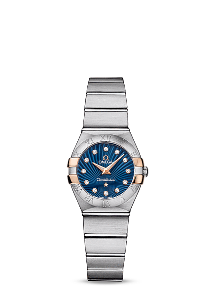 Omega Constellation 24mm Quartz Gold Claws / Blue Supernova (123.20.24.60.53.002) Omega Constellation 24mm Quartz Gold Claws / Blue Supernova (123.20.24.60.53.002)