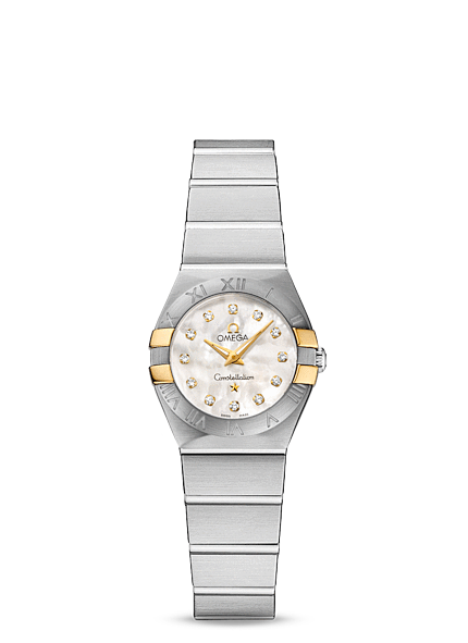 Omega Constellation 24mm Quartz Gold Claws / Diamond MOP (123.20.24.60.55.006) Omega Constellation 24mm Quartz Gold Claws / Diamond MOP (123.20.24.60.55.006)