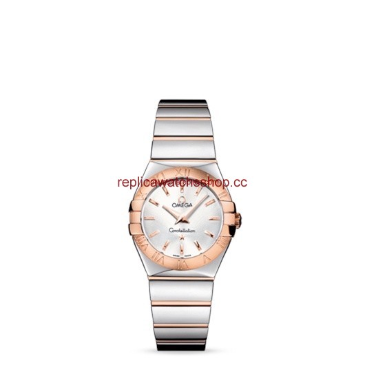 Omega Constellation 27mm Quartz Polished Two Tone (123.20.27.60.02.003)