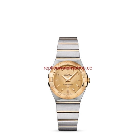 Omega Constellation 27mm Quartz Brushed Two Tone / Gold (123.20.27.60.08.001) Omega Constellation 27mm Quartz Brushed Two Tone / Gold (123.20.27.60.08.001)