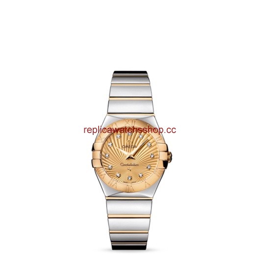 Omega Constellation 27mm Quartz Polished Two Tone / Gold Supernova (123.20.27.60.58.002) Omega Constellation 27mm Quartz Polished Two Tone / Gold Supernova (123.20.27.60.58.002)