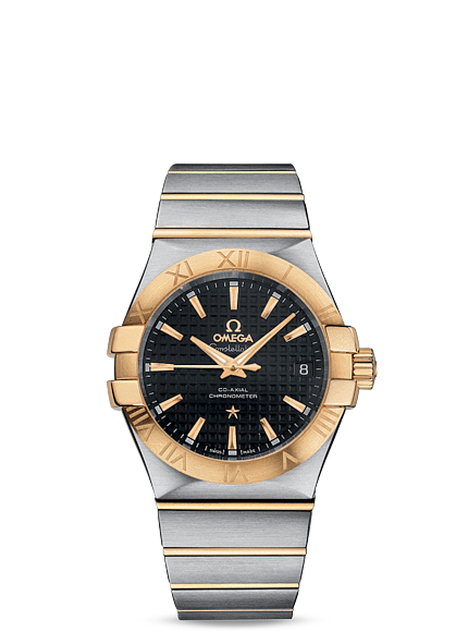 Omega Constellation 35mm Co-Axial Brushed Two Tone / Black (123.20.35.20.01.002) Omega Constellation 35mm Co-Axial Brushed Two Tone / Black (123.20.35.20.01.002)