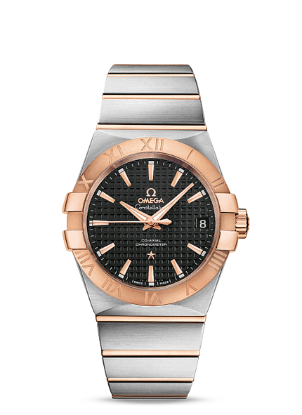 Omega Constellation 38mm Co-Axial Brushed Two Tone / Black (123.20.38.21.01.001) Omega Constellation 38mm Co-Axial Brushed Two Tone / Black (123.20.38.21.01.001)