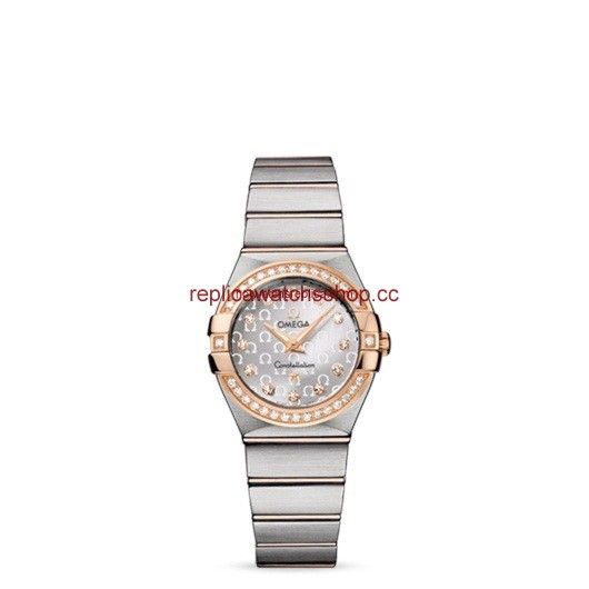 Omega Constellation 27mm Quartz Brushed Two Tone / Diamond Bezel / Silver Omega (123.25.27.60.52.001) Omega Constellation 27mm Quartz Brushed Two Tone / Diamond Bezel / Silver Omega (123.25.27.60.52.001)