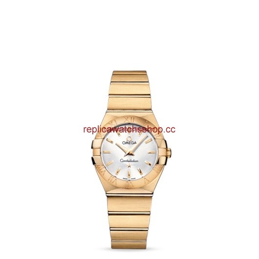 Omega Constellation 27mm Quartz Brushed Yellow Gold (123.50.27.60.02.002) Omega Constellation 27mm Quartz Brushed Yellow Gold (123.50.27.60.02.002)