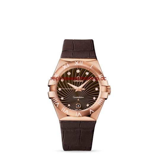Omega Constellation 35mm Quartz Red Gold / Alligator (123.53.35.60.63.001) Omega Constellation 35mm Quartz Red Gold / Alligator (123.53.35.60.63.001)