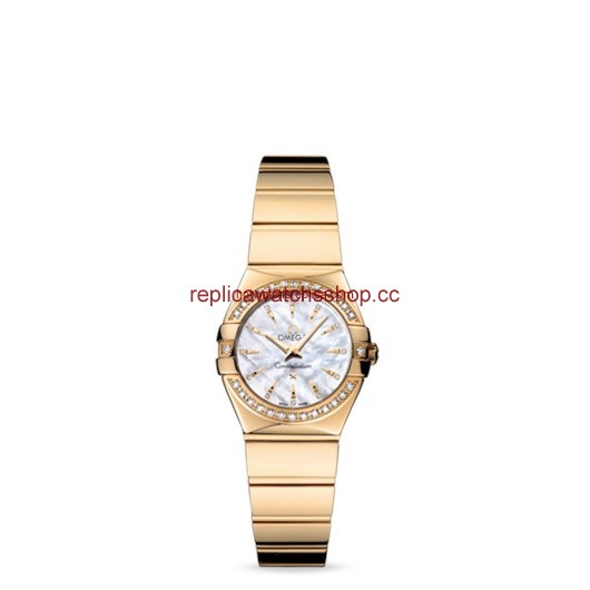 Omega Constellation 24mm Quartz Polished Yellow Gold / Diamond Bezel / MOP (123.55.24.60.55.008) Omega Constellation 24mm Quartz Polished Yellow Gold / Diamond Bezel / MOP (123.55.24.60.55.008)