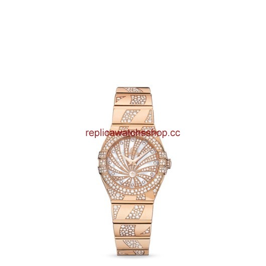 Omega Constellation 24mm Luxury Edition Quartz Snow Bracelet (123.55.24.60.55.011)