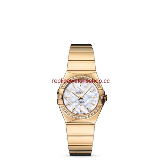 Omega Constellation 27mm Quartz Polished Yellow Gold / Diamond Bezel (123.55.27.60.55.008) Omega Constellation 27mm Quartz Polished Yellow Gold / Diamond Bezel (123.55.27.60.55.008)