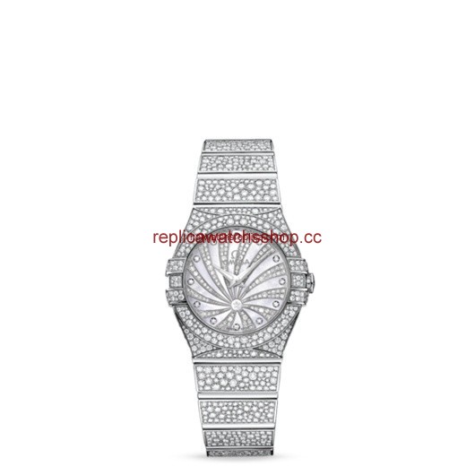 Omega Constellation 27mm Luxury Edition Quartz White Gold Full Set (123.55.27.60.55.010) Omega Constellation 27mm Luxury Edition Quartz White Gold Full Set (123.55.27.60.55.010)