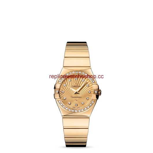 Omega Constellation 27mm Quartz Polished Yellow Gold / Champagne Supernova (123.55.27.60.58.002) Omega Constellation 27mm Quartz Polished Yellow Gold / Champagne Supernova (123.55.27.60.58.002)
