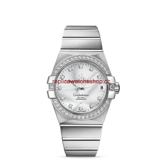 Omega Constellation 38mm Co-Axial Brushed (123.55.38.21.52.003)