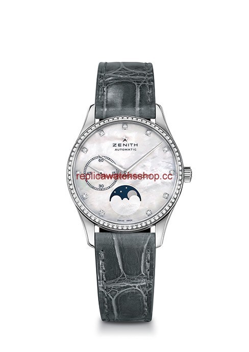 Zenith Elite Ultra Thin Lady Moonphase MOP / Diamond (16.2310.692/81.C706)