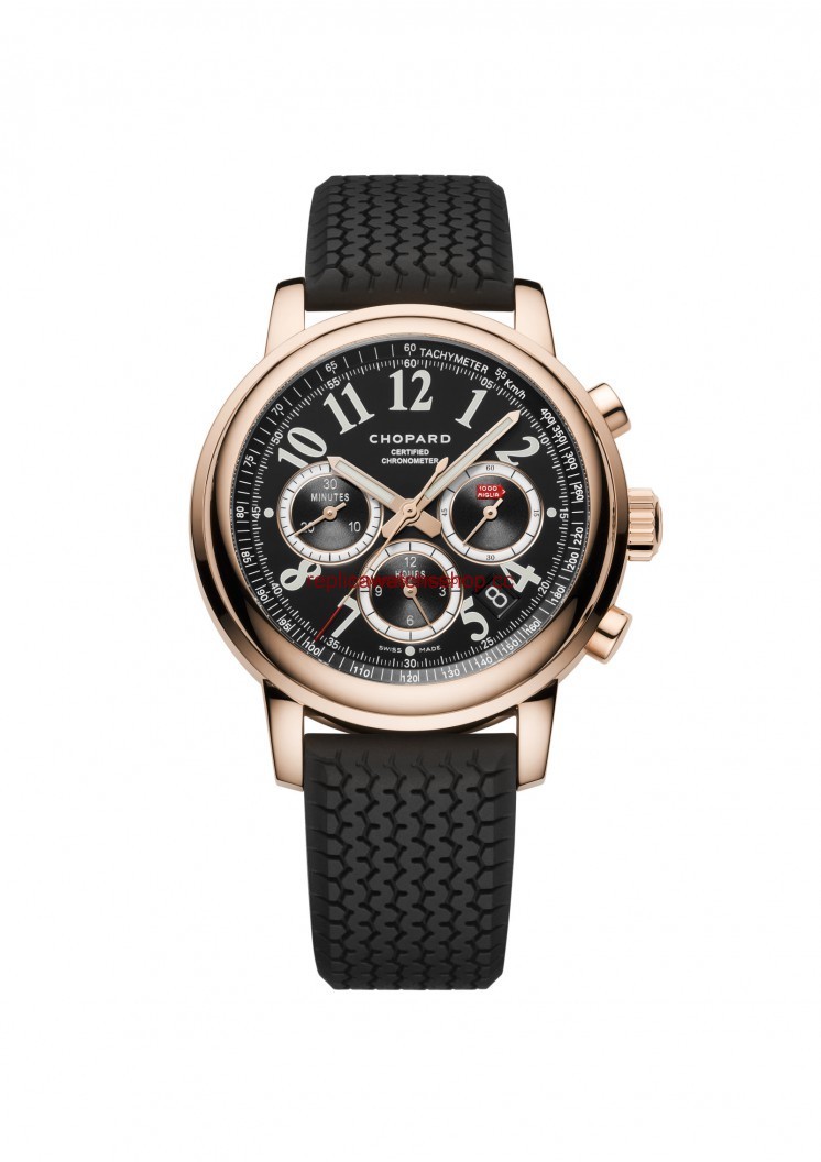 Chopard Mille Miglia Chronograph Rose Gold / Black / Rubber (161274-5005) Chopard Mille Miglia Chronograph Rose Gold / Black / Rubber (161274-5005)