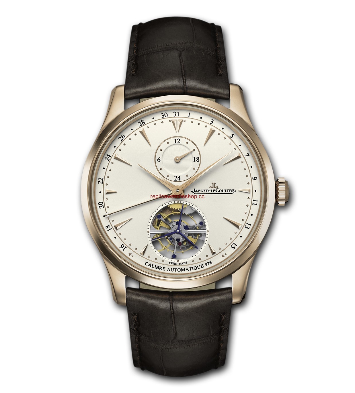 Jaeger-LeCoultre Master Grande Tradition &agrave; Tourbillon 43 Pink Gold (1662510)