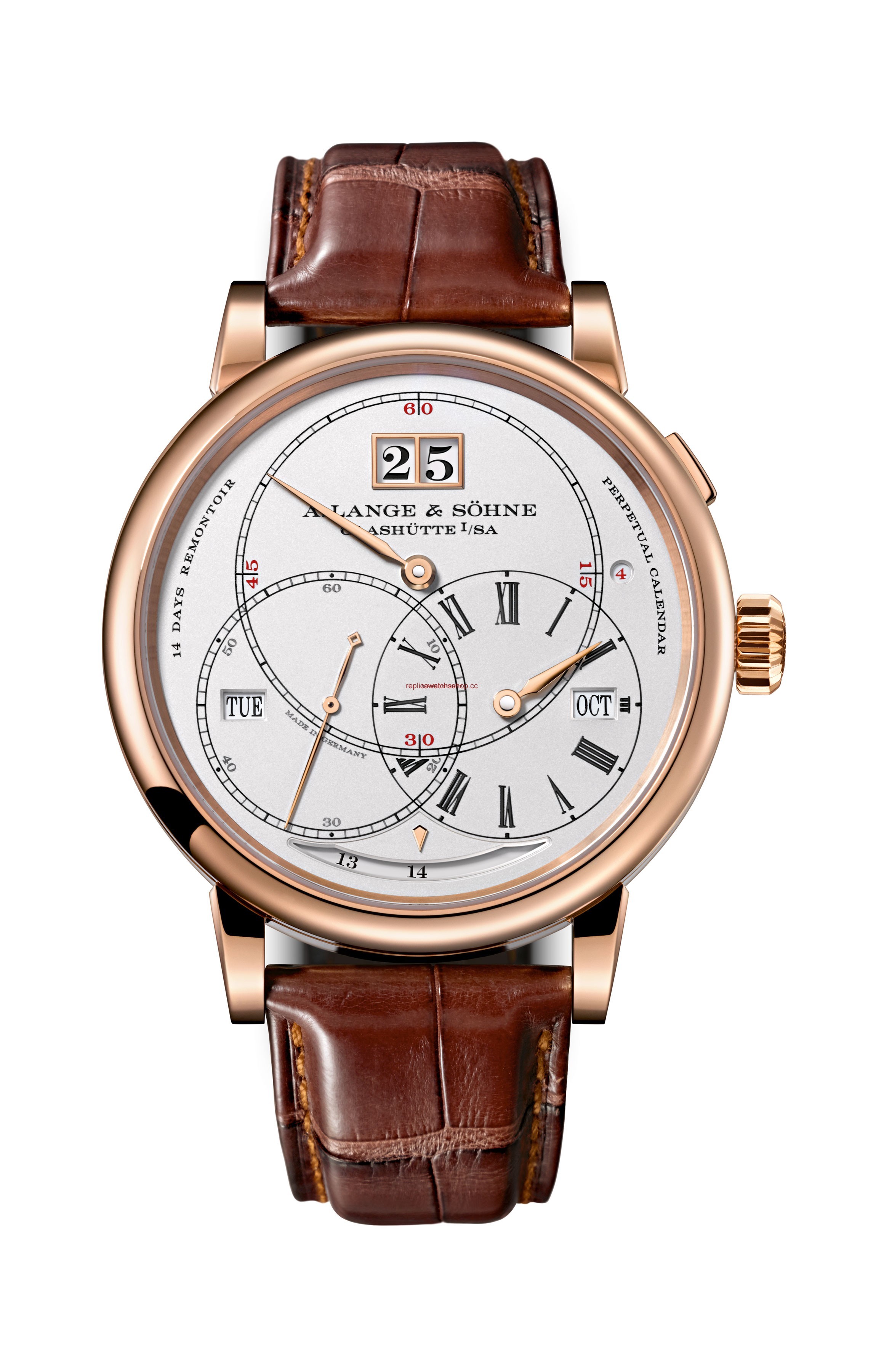 A. Lange & Sohne Richard Lange Perpetual Calendar Terraluna Pink Gold (180.032)