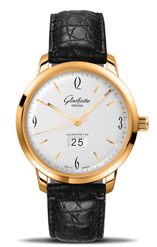 Glashutte Original Sixties Panorama Date Silver (2-39-47-01-01-04) Glashutte Original Sixties Panorama Date Silver (2-39-47-01-01-04)