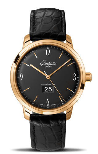 Glashutte Original Sixties Panorama Date Black (2-39-47-02-01-04) Glashutte Original Sixties Panorama Date Black (2-39-47-02-01-04)