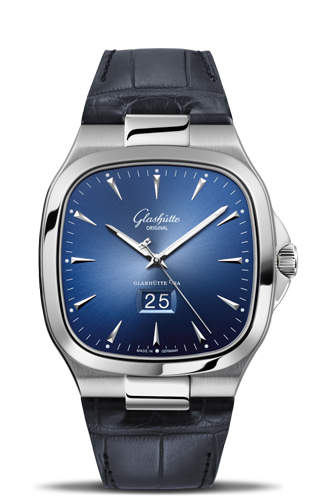 Glashutte Original Seventies Panorama Date Blue (2-39-47-13-12-04)