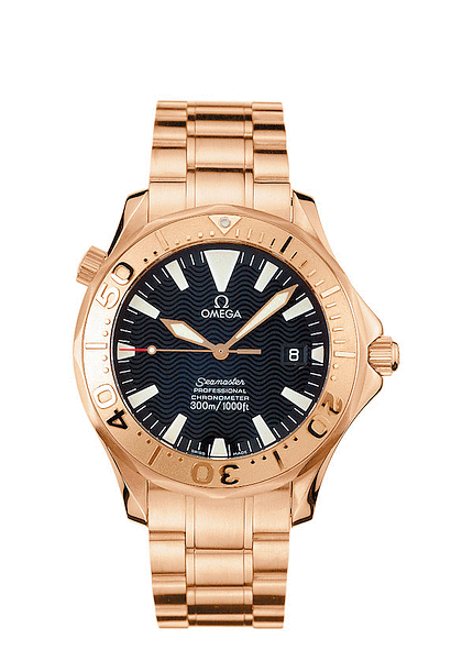 Omega Seamaster Diver 300M Chronometer Red Gold (2136.50.00) Omega Seamaster Diver 300M Chronometer Red Gold (2136.50.00)
