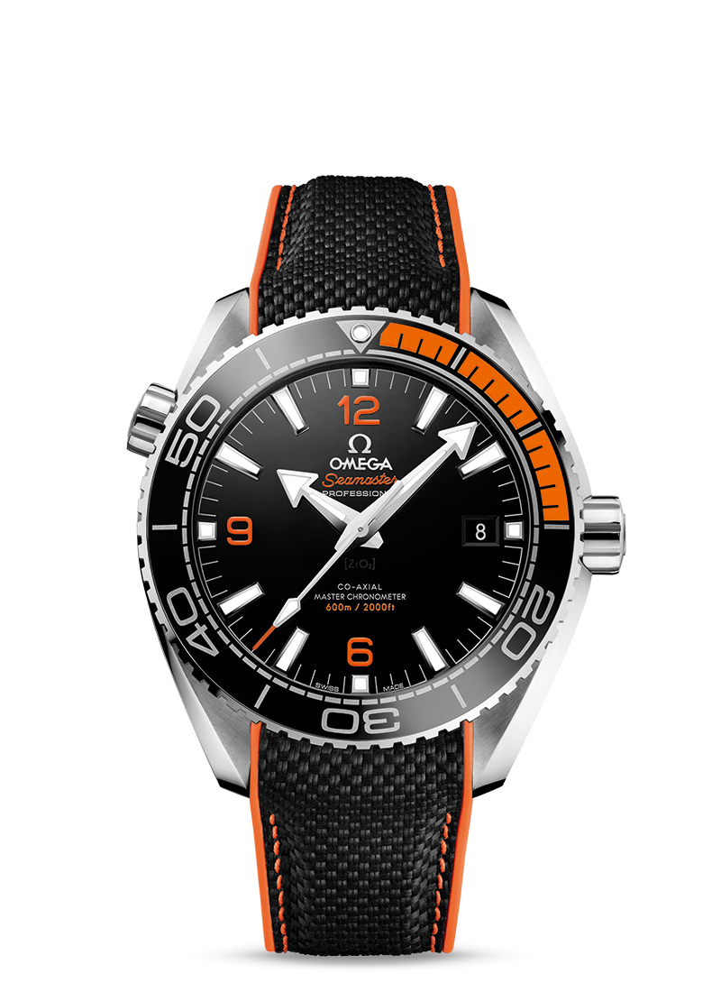 Omega Seamaster Planet Ocean 600M Co-Axial 43.5 Master Chronometer Black Orange Strap (215.32.44.21.01.001) Omega Seamaster Planet Ocean 600M Co-Axial 43.5 Master Chronometer Black Orange Strap (215.32.44.21.01.001)