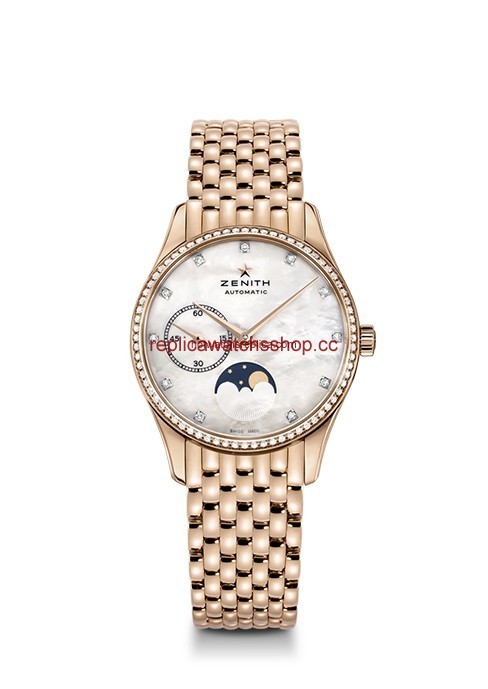 Zenith Elite Ultra Thin Lady Moonphase Rose Gold / MOP / Diamond / Bracelet (22.2310.692/81.M2310) Zenith Elite Ultra Thin Lady Moonphase Rose Gold / MOP / Diamond / Bracelet (22.2310.692/81.M2310)