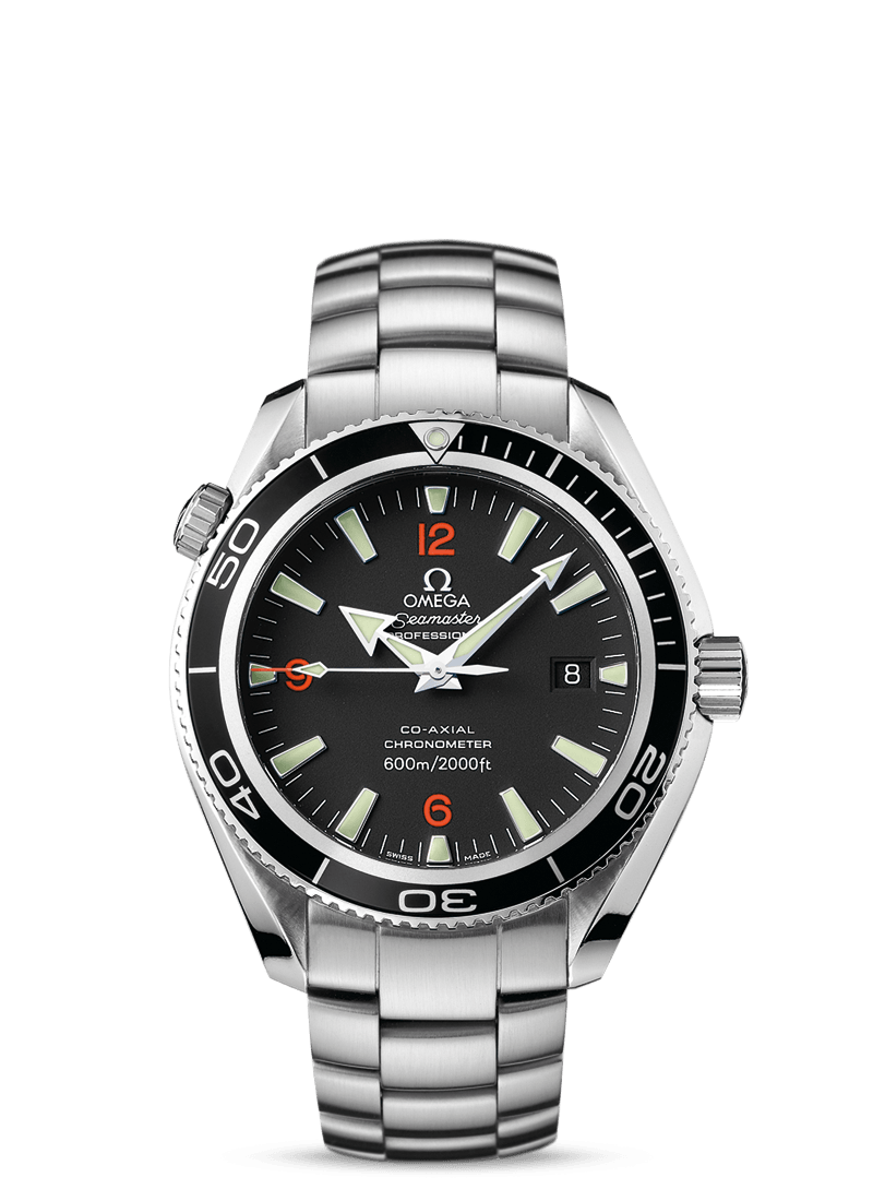 Omega Seamaster Planet Ocean 600M Co-Axial 42mm Orange Numerals / Bracelet (2201.51.00)