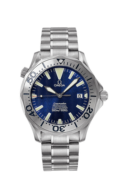 Omega Seamaster Diver 300M Chronometer Electric Blue Titanium (2232.80.00) Omega Seamaster Diver 300M Chronometer Electric Blue Titanium (2232.80.00)