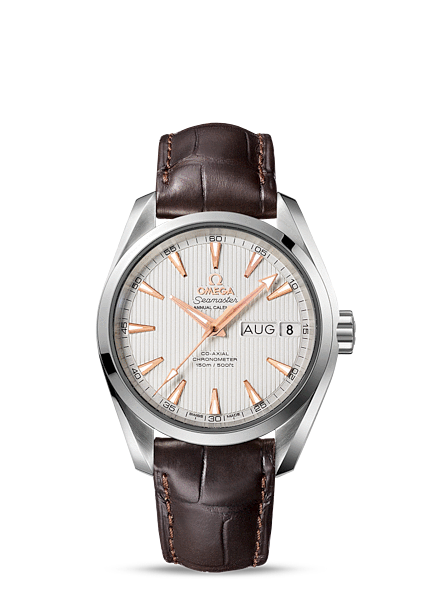 Omega Seamaster Aqua Terra 150M Co-Axial Annual Calendar 38.5mm Silver / Alligator (231.13.39.22.02.001) Omega Seamaster Aqua Terra 150M Co-Axial Annual Calendar 38.5mm Silver / Alligator (231.13.39.22.02.001)
