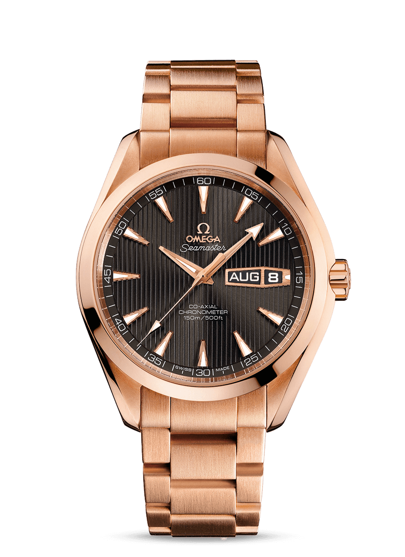 Omega Seamaster Aqua Terra 150m Annual Calendar Co-Axial 43mm Red Gold / bracelet (231.50.43.22.06.001) Omega Seamaster Aqua Terra 150m Annual Calendar Co-Axial 43mm Red Gold / bracelet (231.50.43.22.06.001)