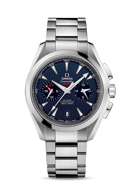 Omega Seamaster Aqua Terra 150M Co-Axial GMT Chronograph 43mm Blue (231.10.43.52.03.001) Omega Seamaster Aqua Terra 150M Co-Axial GMT Chronograph 43mm Blue (231.10.43.52.03.001)