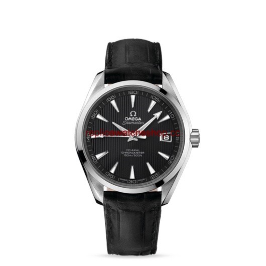 Omega Seamaster Aqua Terra 150M Co-Axial 38.5mm Black / Alligator (231.13.39.21.06.001) Omega Seamaster Aqua Terra 150M Co-Axial 38.5mm Black / Alligator (231.13.39.21.06.001)