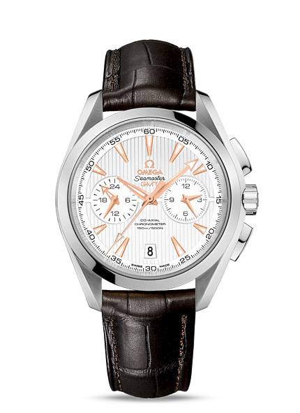 Omega Seamaster Aqua Terra 150M Co-Axial GMT Chronograph 43mm Silver (231.13.43.52.02.001) Omega Seamaster Aqua Terra 150M Co-Axial GMT Chronograph 43mm Silver (231.13.43.52.02.001)