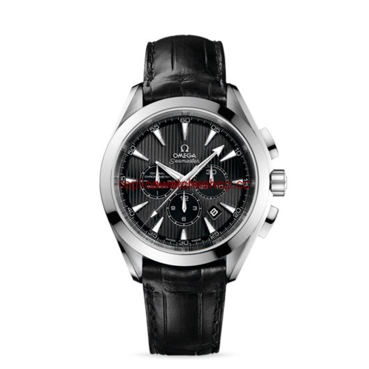 Omega Seamaster Aqua Terra 150M Chrono Co-Axial Black / Alligator (231.13.44.50.01.001) Omega Seamaster Aqua Terra 150M Chrono Co-Axial Black / Alligator (231.13.44.50.01.001)