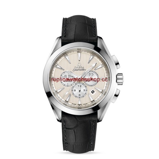 Omega Seamaster Aqua Terra 150M Chrono Co-Axial Ivory / Alligator (231.13.44.50.09.001) Omega Seamaster Aqua Terra 150M Chrono Co-Axial Ivory / Alligator (231.13.44.50.09.001)