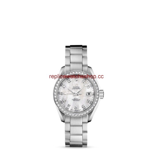 Omega Seamaster Aqua Terra 150M Jewellery Co-Axial 30mm Diamond Bezel (231.15.30.20.55.001) Omega Seamaster Aqua Terra 150M Jewellery Co-Axial 30mm Diamond Bezel (231.15.30.20.55.001)