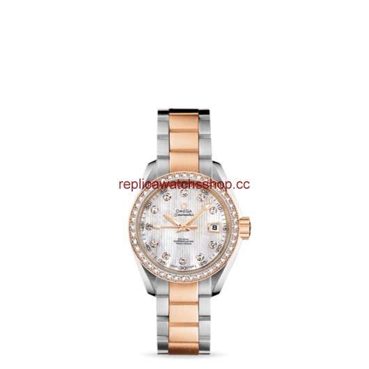 Omega Seamaster Aqua Terra 150M Jewellery Co-Axial 30mm Two Tone / Bracelet (231.25.30.20.55.001) Omega Seamaster Aqua Terra 150M Jewellery Co-Axial 30mm Two Tone / Bracelet (231.25.30.20.55.001)