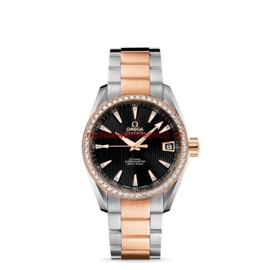 Omega Seamaster Aqua Terra 150M Jewellery Co-Axial 38.5mm Two Tone Red (231.25.39.21.51.001)