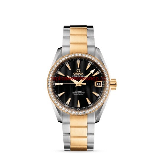 Omega Seamaster Aqua Terra 150M Jewellery Co-Axial 38.5mm Two Tone Yellow (231.25.39.21.51.002) Omega Seamaster Aqua Terra 150M Jewellery Co-Axial 38.5mm Two Tone Yellow (231.25.39.21.51.002)
