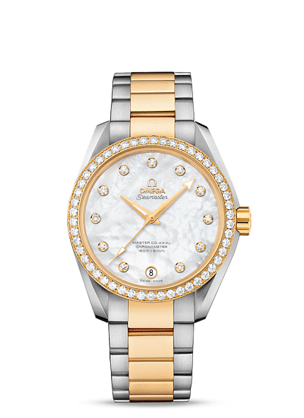 Omega Seamaster Aqua Terra Master Co-Axial 38.5 Two Tone Diamond MOP (231.25.39.21.55.002) Omega Seamaster Aqua Terra Master Co-Axial 38.5 Two Tone Diamond MOP (231.25.39.21.55.002)