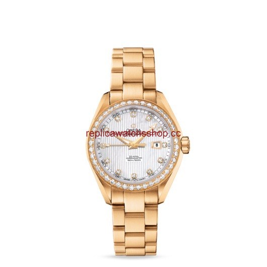 Omega Seamaster Aqua Terra 150M Jewellery Co-Axial 34mm Yellow Gold (231.55.34.20.55.001) Omega Seamaster Aqua Terra 150M Jewellery Co-Axial 34mm Yellow Gold (231.55.34.20.55.001)