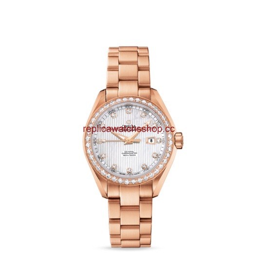 Omega Seamaster Aqua Terra 150M Jewellery Co-Axial 34mm Gold (231.55.34.20.55.002) Omega Seamaster Aqua Terra 150M Jewellery Co-Axial 34mm Gold (231.55.34.20.55.002)