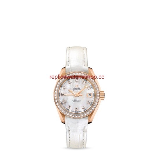 Omega Seamaster Aqua Terra 150M Jewellery Co-Axial 30mm Red Gold (231.58.30.20.55.001) Omega Seamaster Aqua Terra 150M Jewellery Co-Axial 30mm Red Gold (231.58.30.20.55.001)