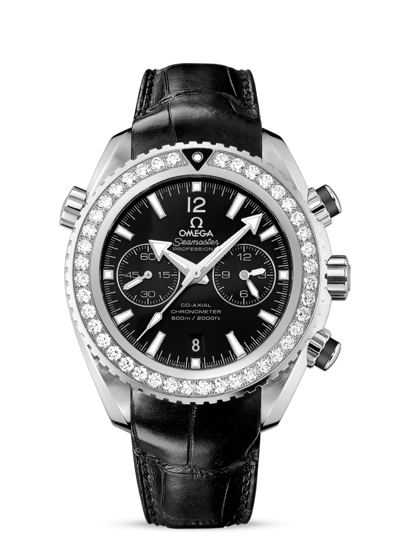 Omega Seamaster Planet Ocean 600M Co-Axial Chrono Diamond Bezel / Alligator (232.18.46.51.01.001) Omega Seamaster Planet Ocean 600M Co-Axial Chrono Diamond Bezel / Alligator (232.18.46.51.01.001)