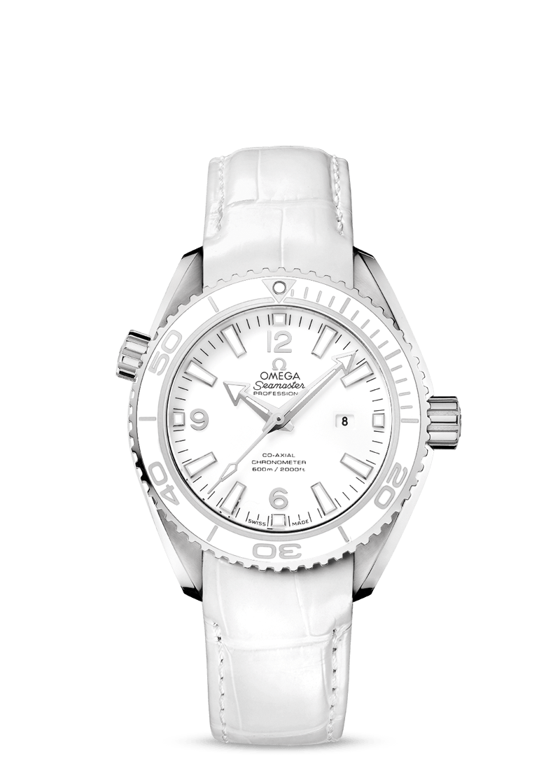 Omega Seamaster Planet Ocean 600M Co-Axial 37.5mm White / Alligator (232.33.38.20.04.001) Omega Seamaster Planet Ocean 600M Co-Axial 37.5mm White / Alligator (232.33.38.20.04.001)